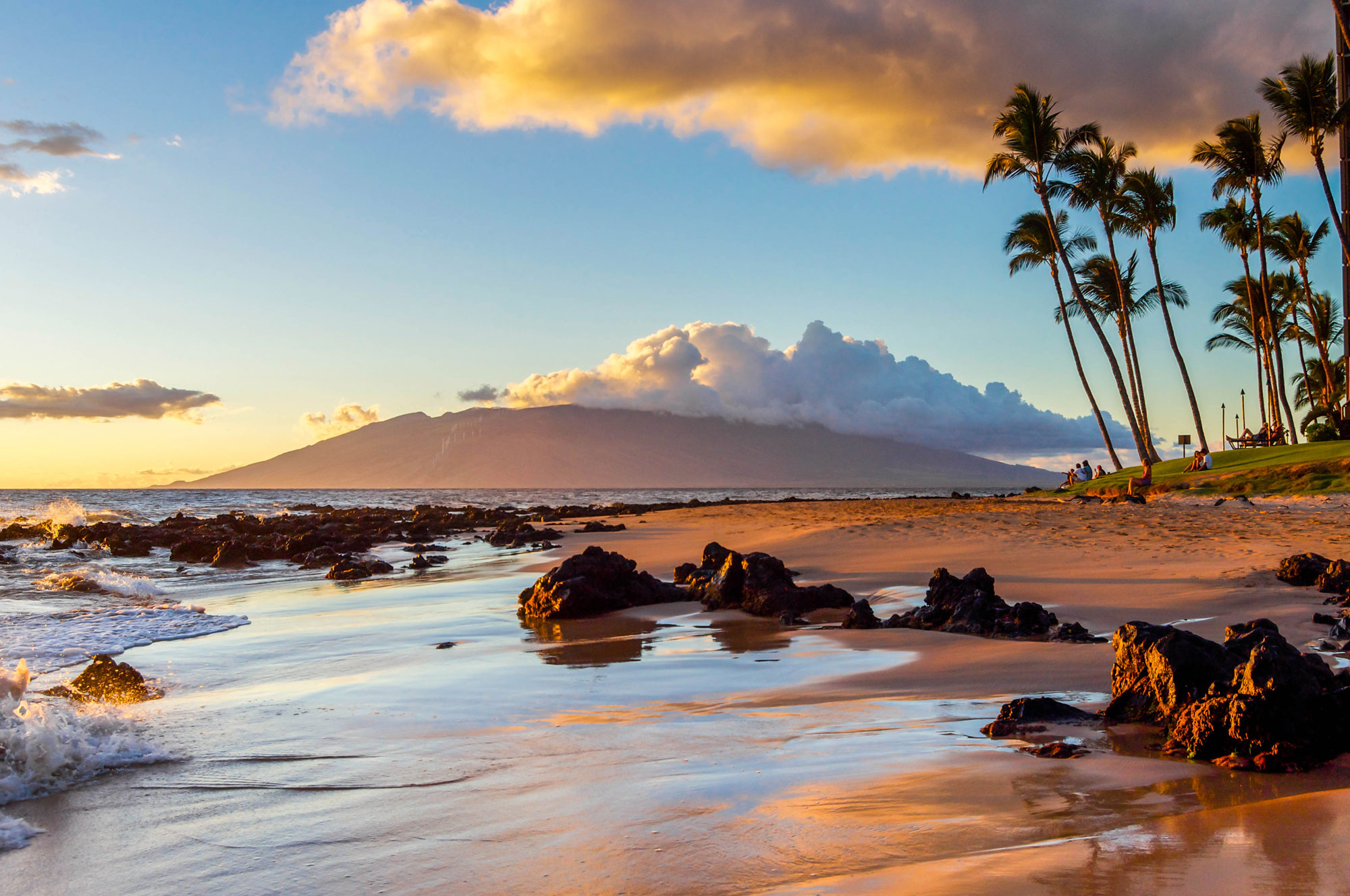 view from our Wailea Ekolu Condos